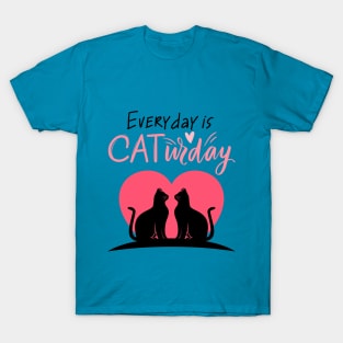 Everyday is Caturday T-Shirt